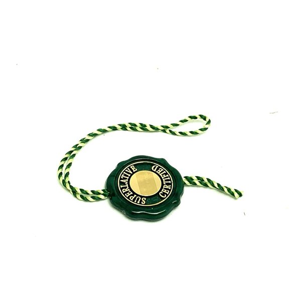 Authentic Rolex Green Hang Tag Multiple Crown Hologram Certified Superlative - Picture 6 of 9